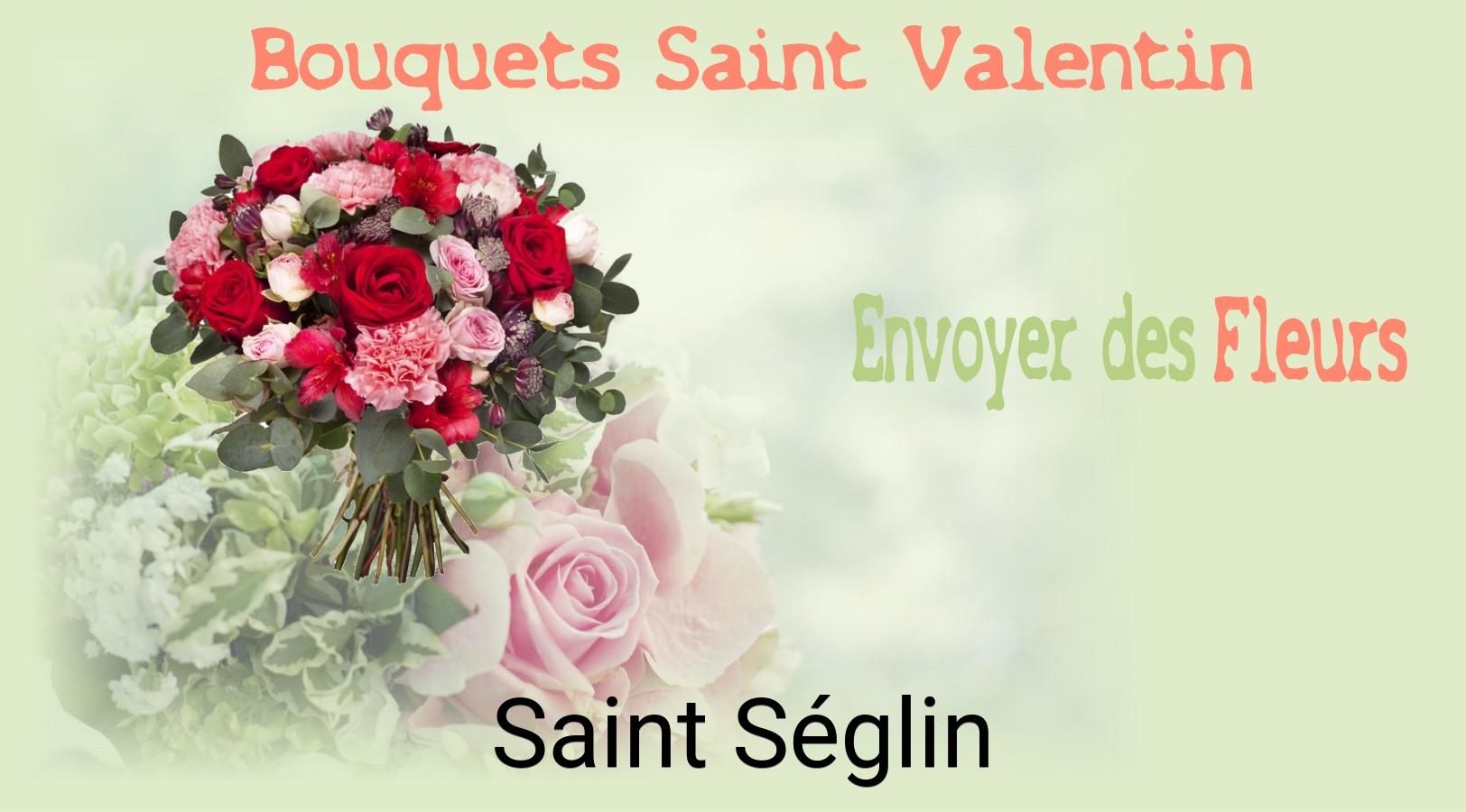 Roses de Saint-Valentin livrées à Saint-Séglin